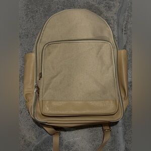 BEIS Travel Backpack Beige NWOT